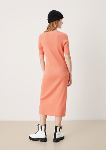 QS Kleid in Orange