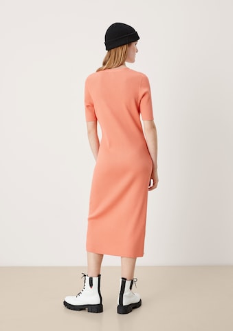 QS Kleid in Orange