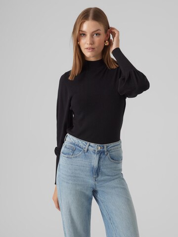 VERO MODA Pullover 'HOLLY KARIS' in Schwarz: predná strana