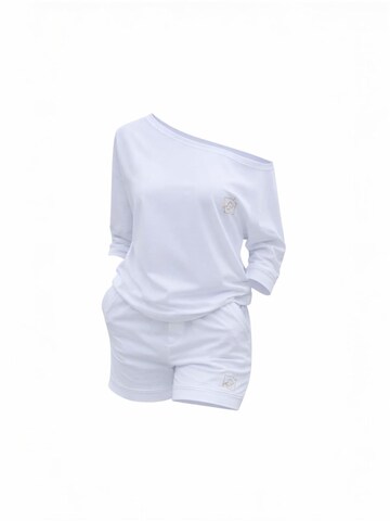 Elena Athanasiadou Tracksuit in White: front