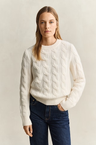 GANT Sweater in Beige: front