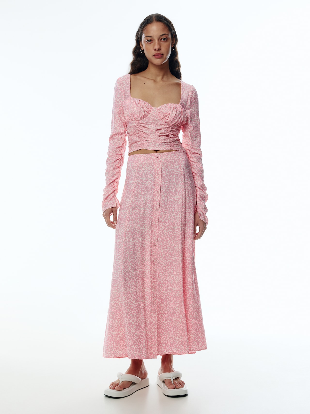 EDITED Falda 'Fadila' rosa