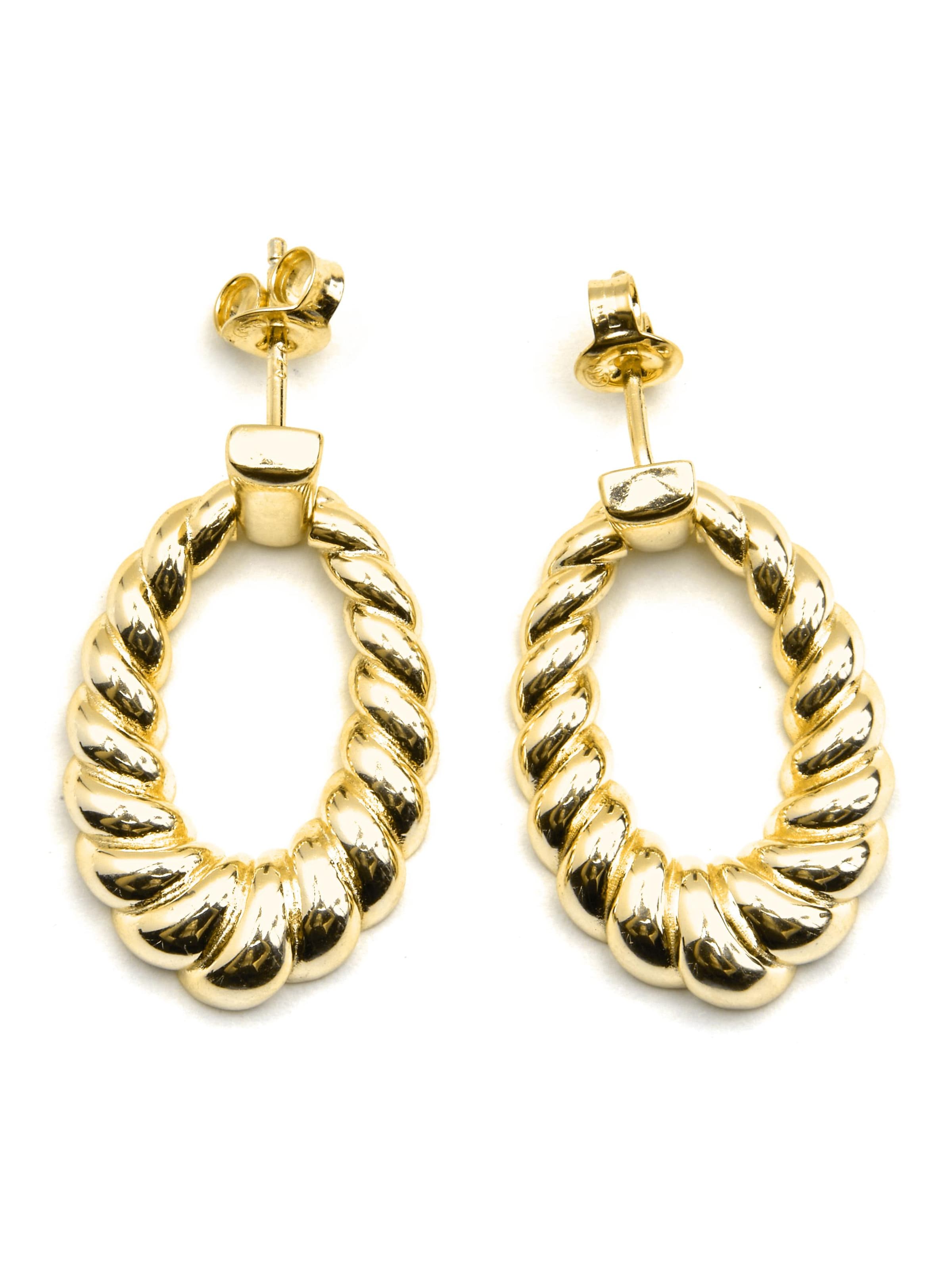 Boucles d'oreilles 'IMKRULL' Luxenter en jaune