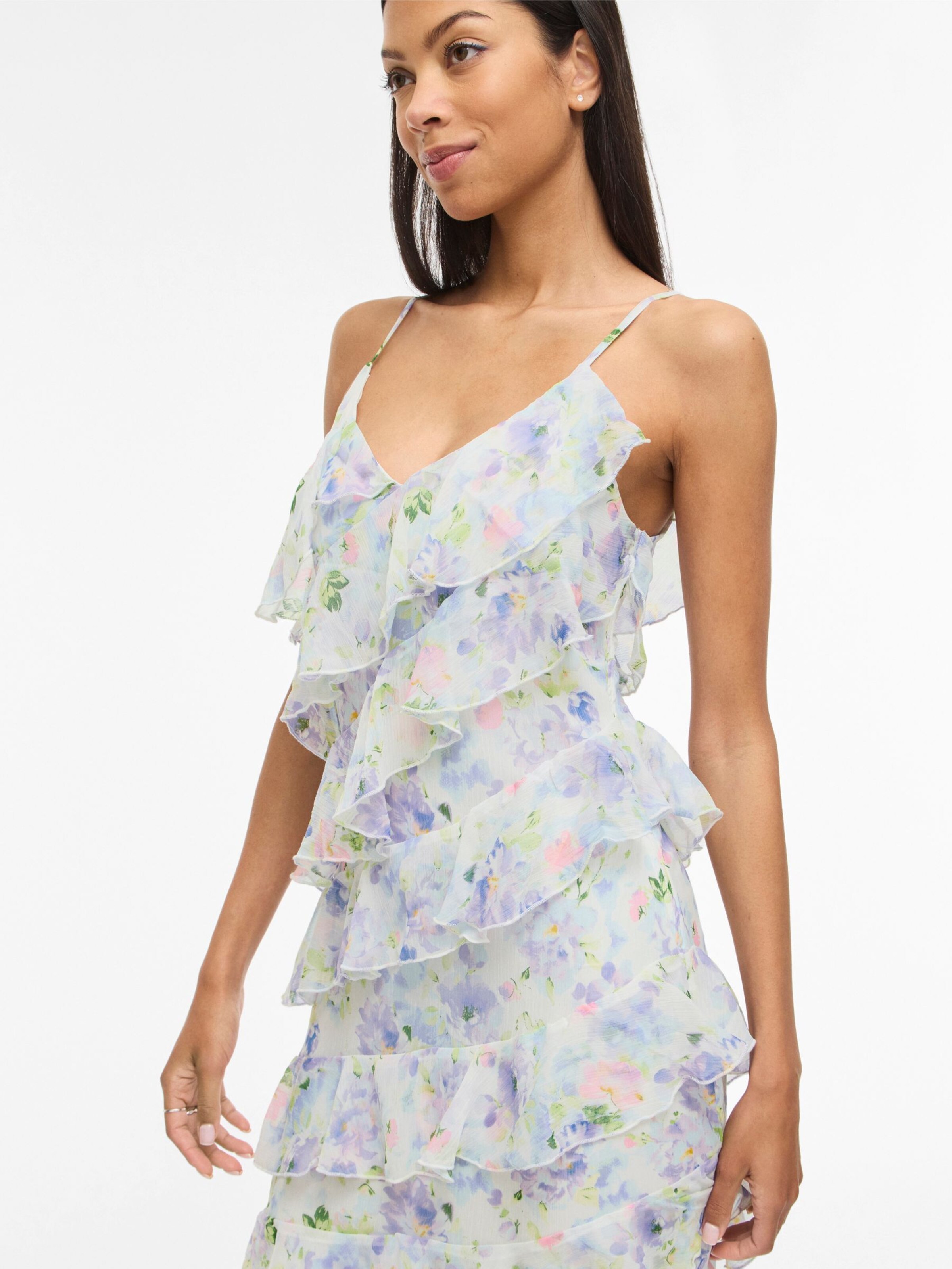 VILA Cocktailjurk 'VILUNA' in Wit