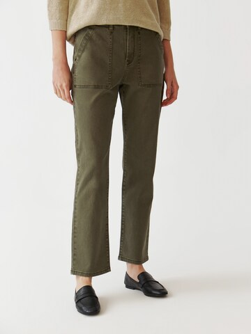 Slimfit Jeans 'Mero' di TATUUM in verde: frontale