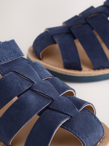 Next - Sapatos abertos em azul