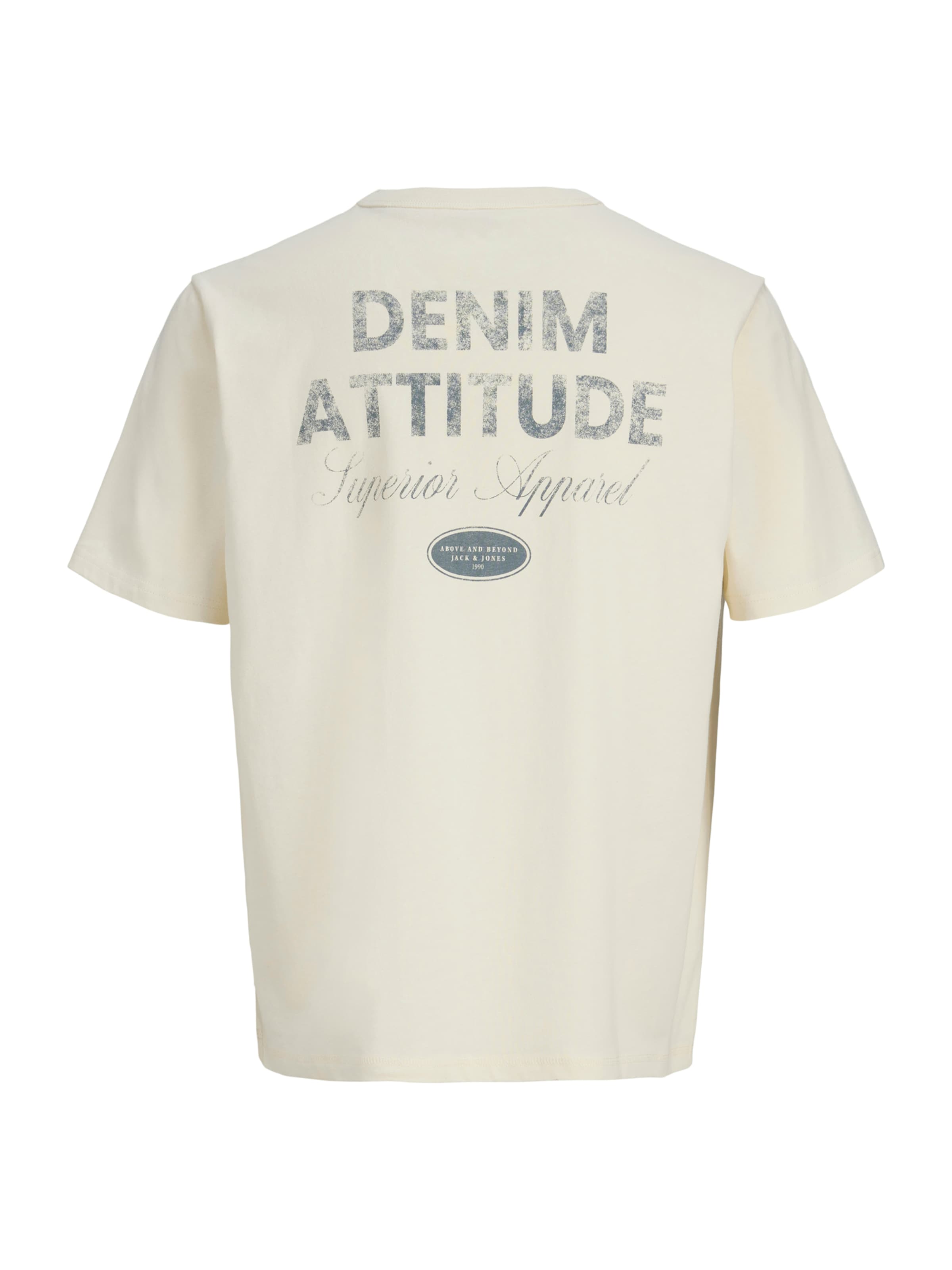 Jack & Jones Plus T-Shirt 'JJEDover' in Weiß