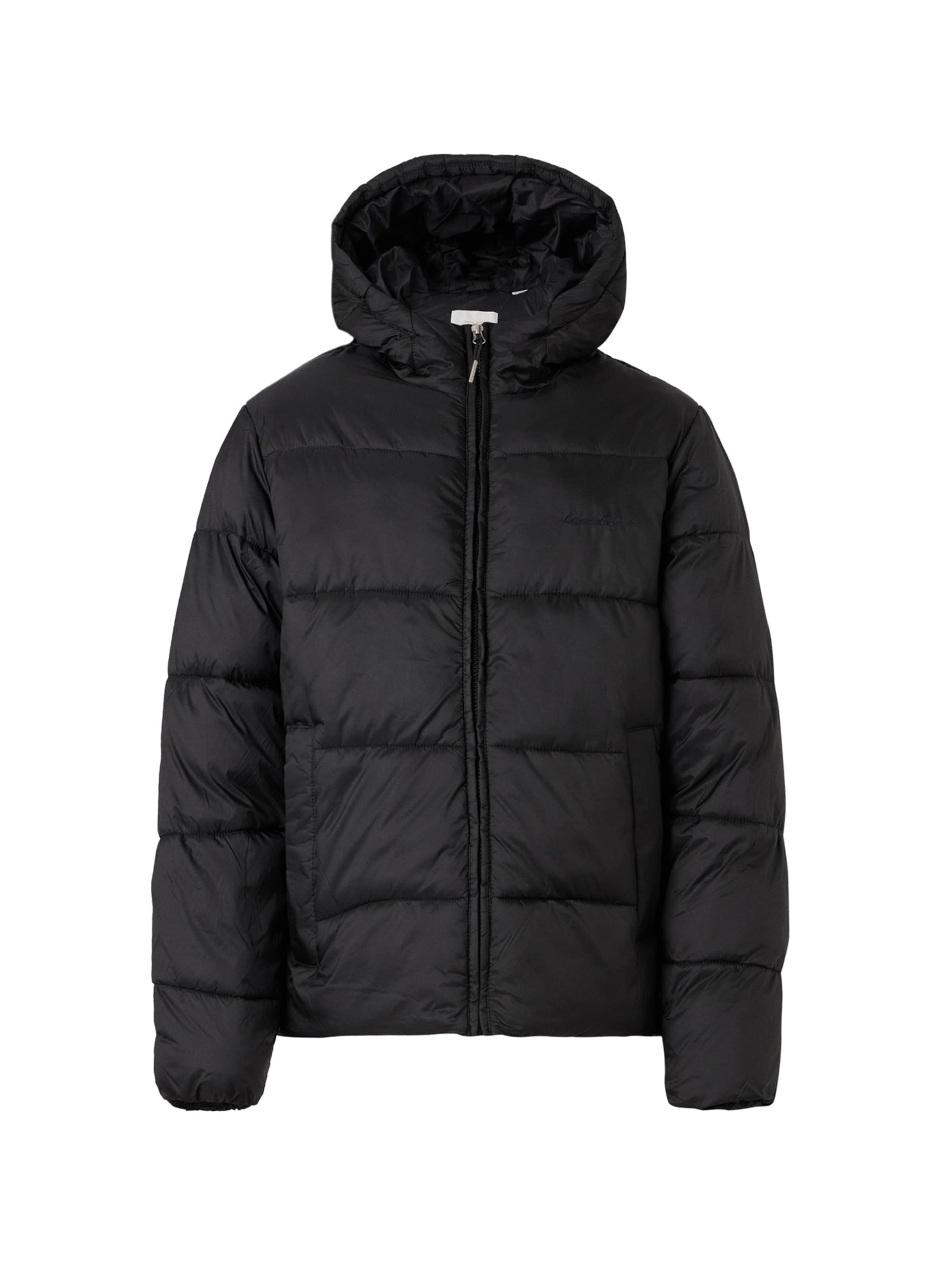 Geacă de iarnă 'JJJORNORREBRO' de la JACK & JONES pe negru: față