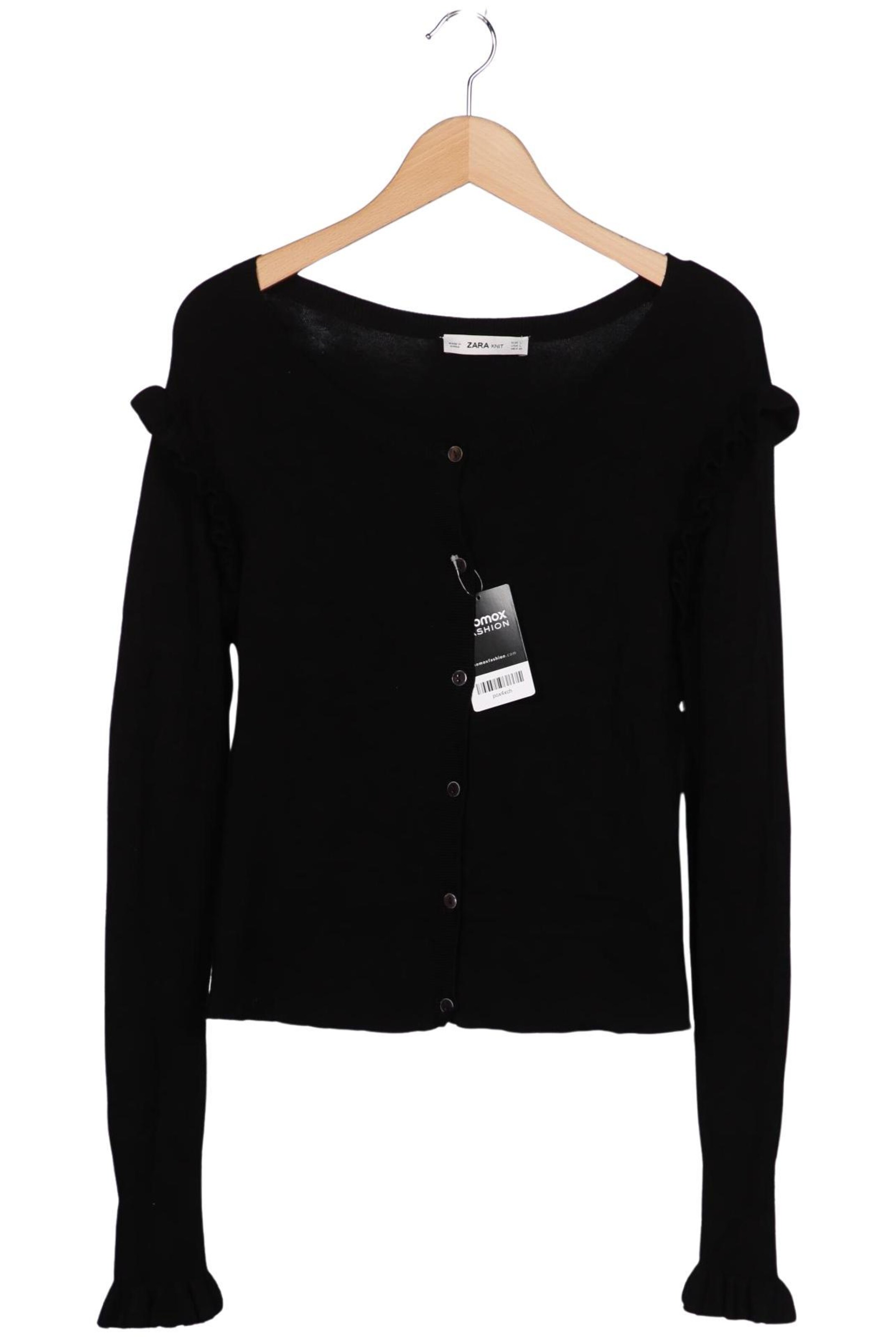 ZARA Sweater & Cardigan in L in Black: front