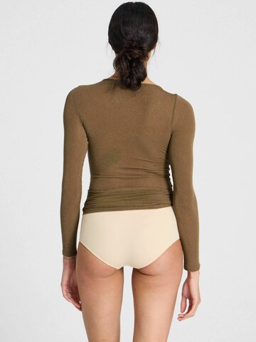 Gai+Lisva Shirt 'Anne' in Bruin