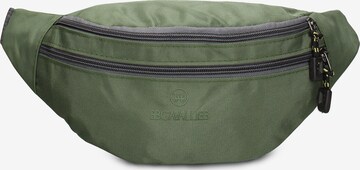 Marsupio 'Marsupio B Cavalli vegan leather con zip e tracolla' di B. Cavalli in verde: frontale