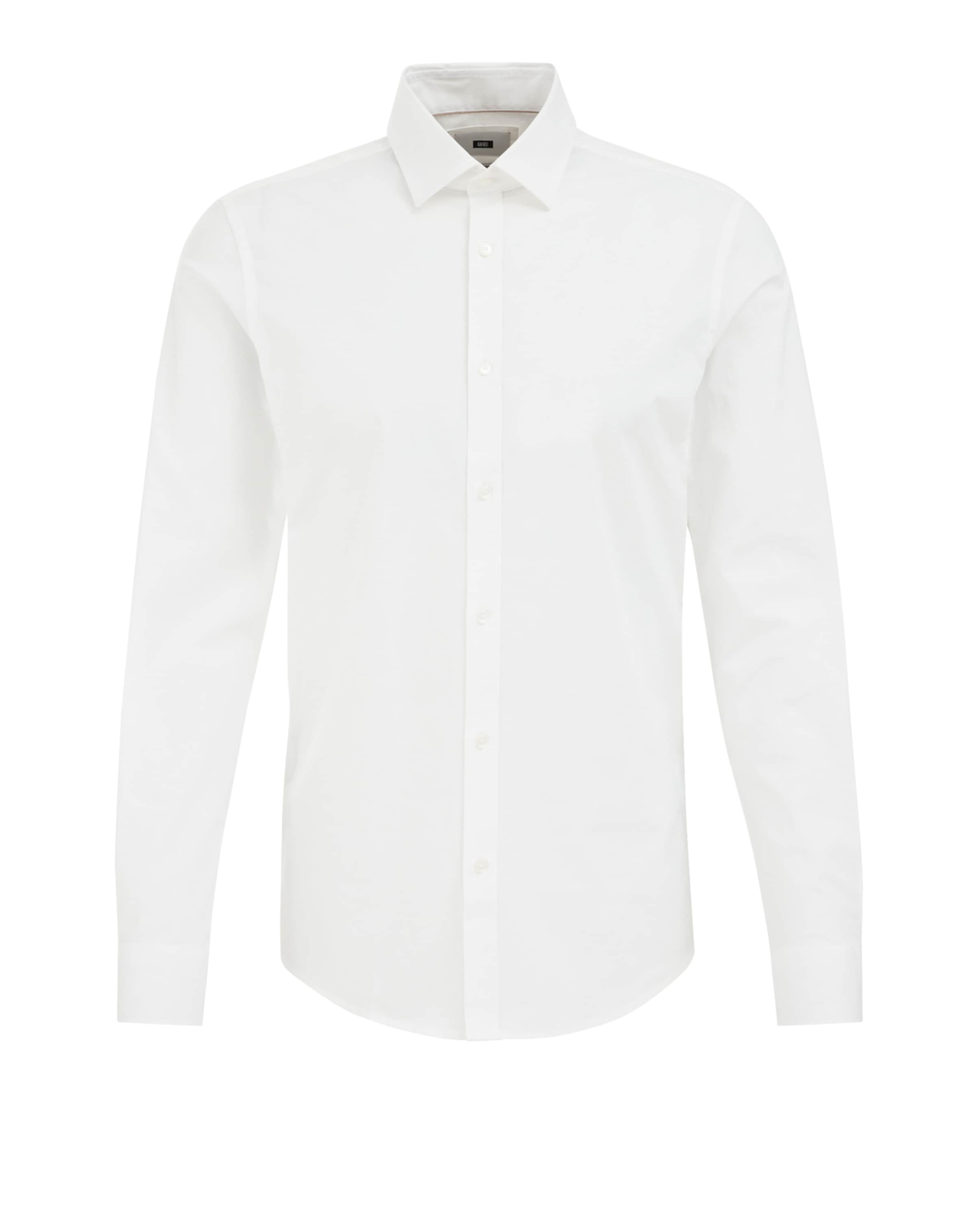 Chemise WE Fashion en blanc : devant