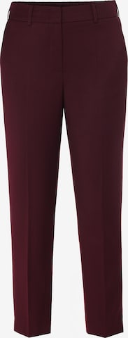 Regular Pantaloni de la TATUUM pe roșu: față