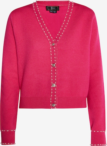 faina Knit cardigan in Pink: front