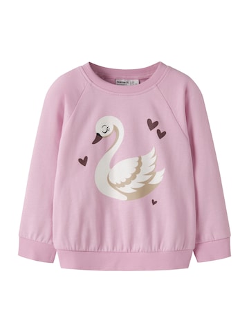 NAME IT - Sweatshirt 'NMFVENUS' em rosa: frente