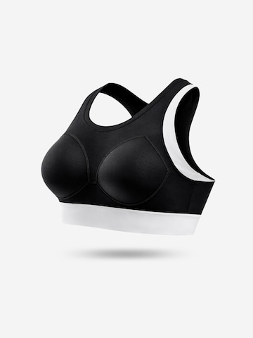 SWORTS Bustier Sport-BH 'ROAR'‌‌‌‌‌‌ in Schwarz