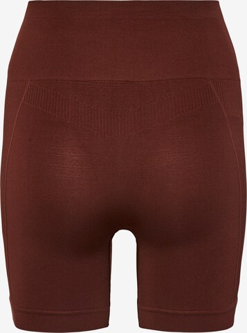 Hummel - Skinny Pantalón deportivo 'TIF' en marrón