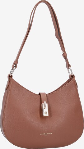 LANCASTER Shoulder Bag 'Milano' in Brown