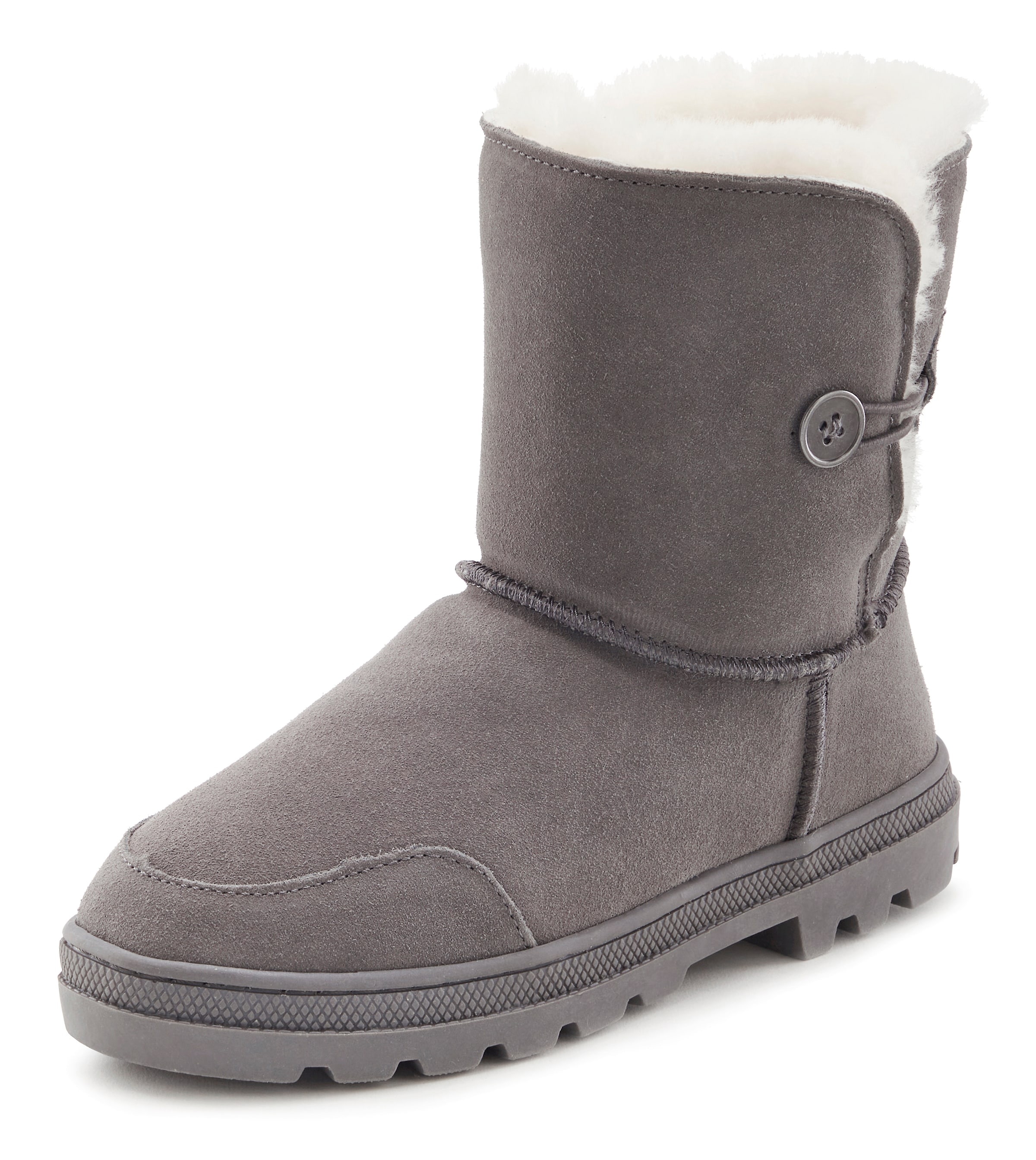 LASCANA Boots in Grey: front