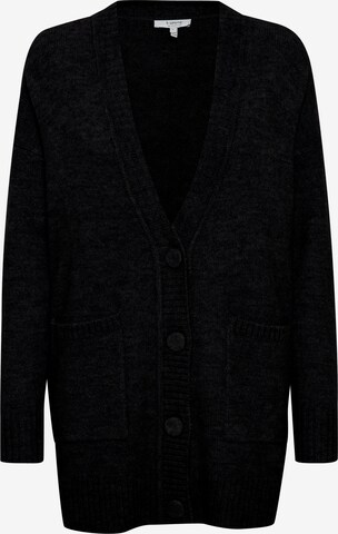 b.young Oversized Cardigan 'BYOKIRA' in Black: front