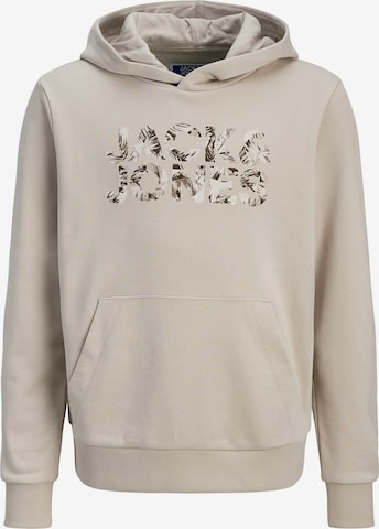 Sweat 'JJEJEFF' Jack & Jones Junior en beige : devant