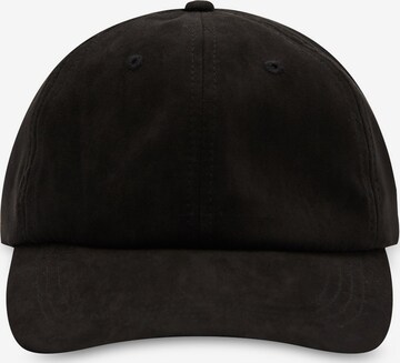 Pull&Bear Cap in Black: front