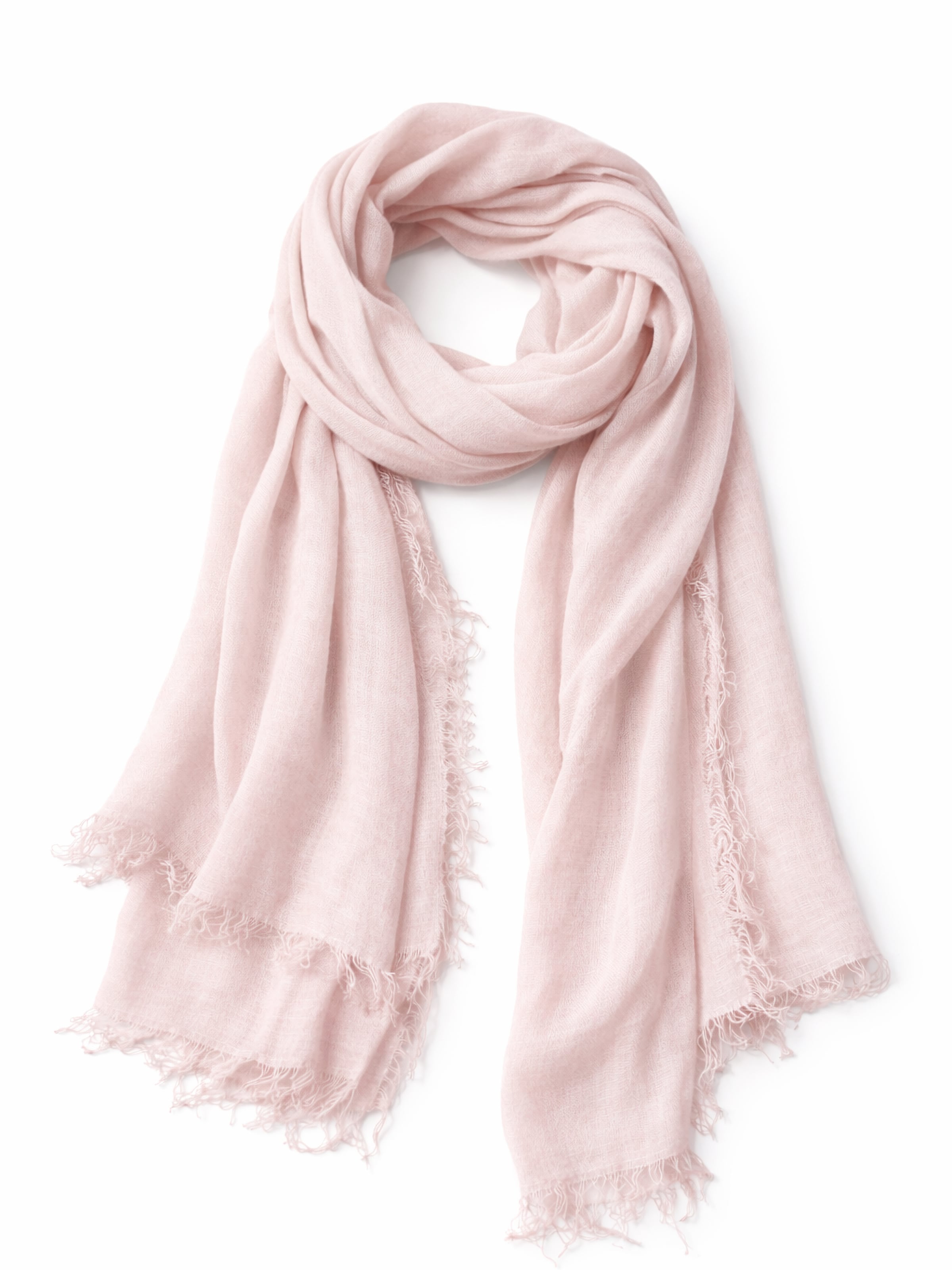 COLLEZIONE ALESSANDRO Scarf 'Schmeichler' in Pink: front