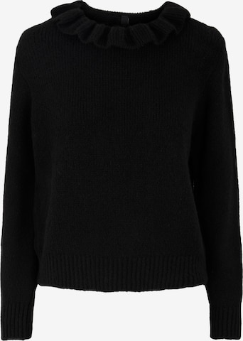 Y.A.S Sweater 'Judie' in Black: front