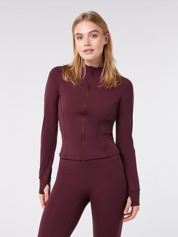 YO-GAYA Sportjas in Rood: voorkant