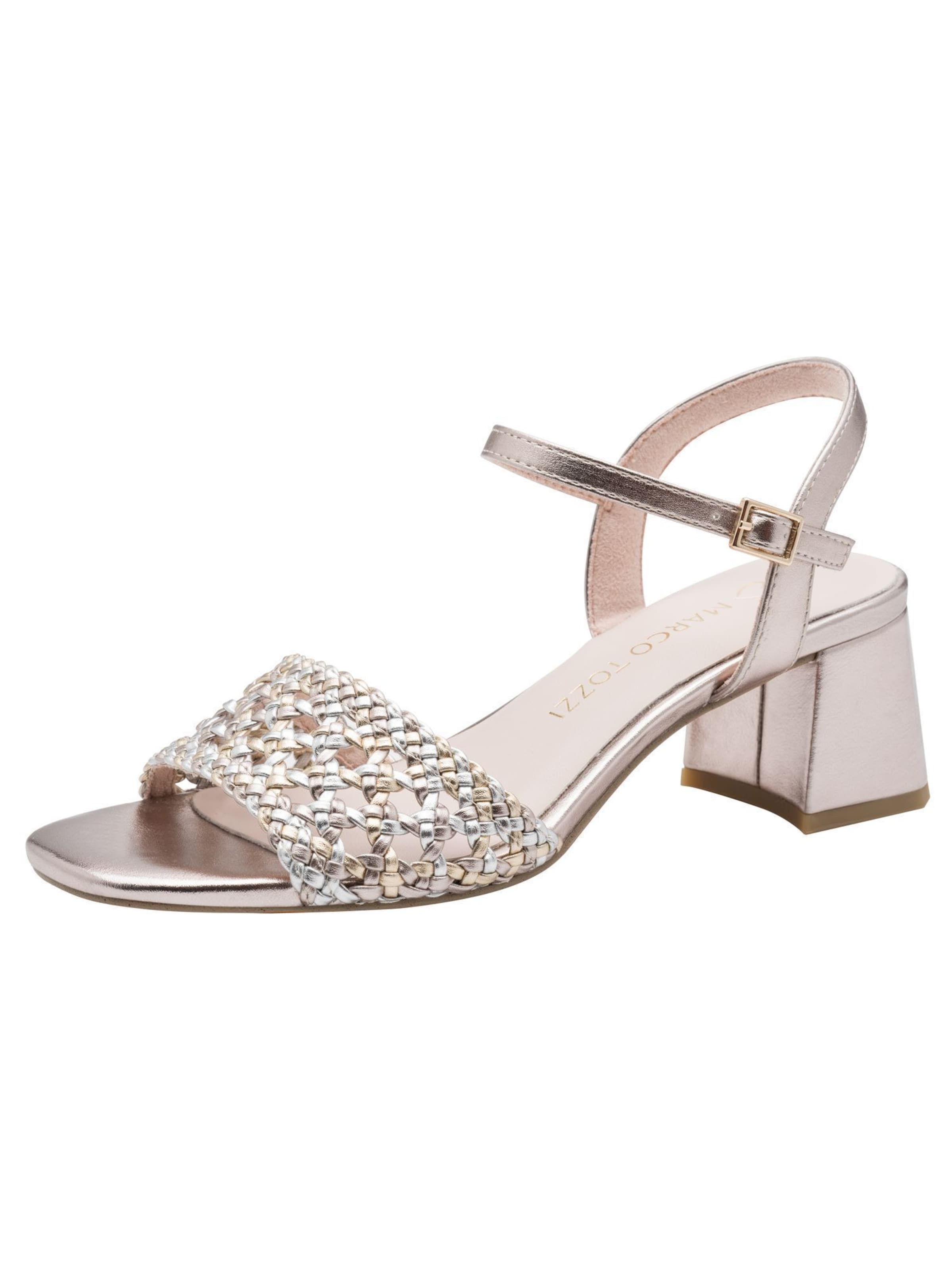 Sandales à lanières MARCO TOZZI en rose : devant