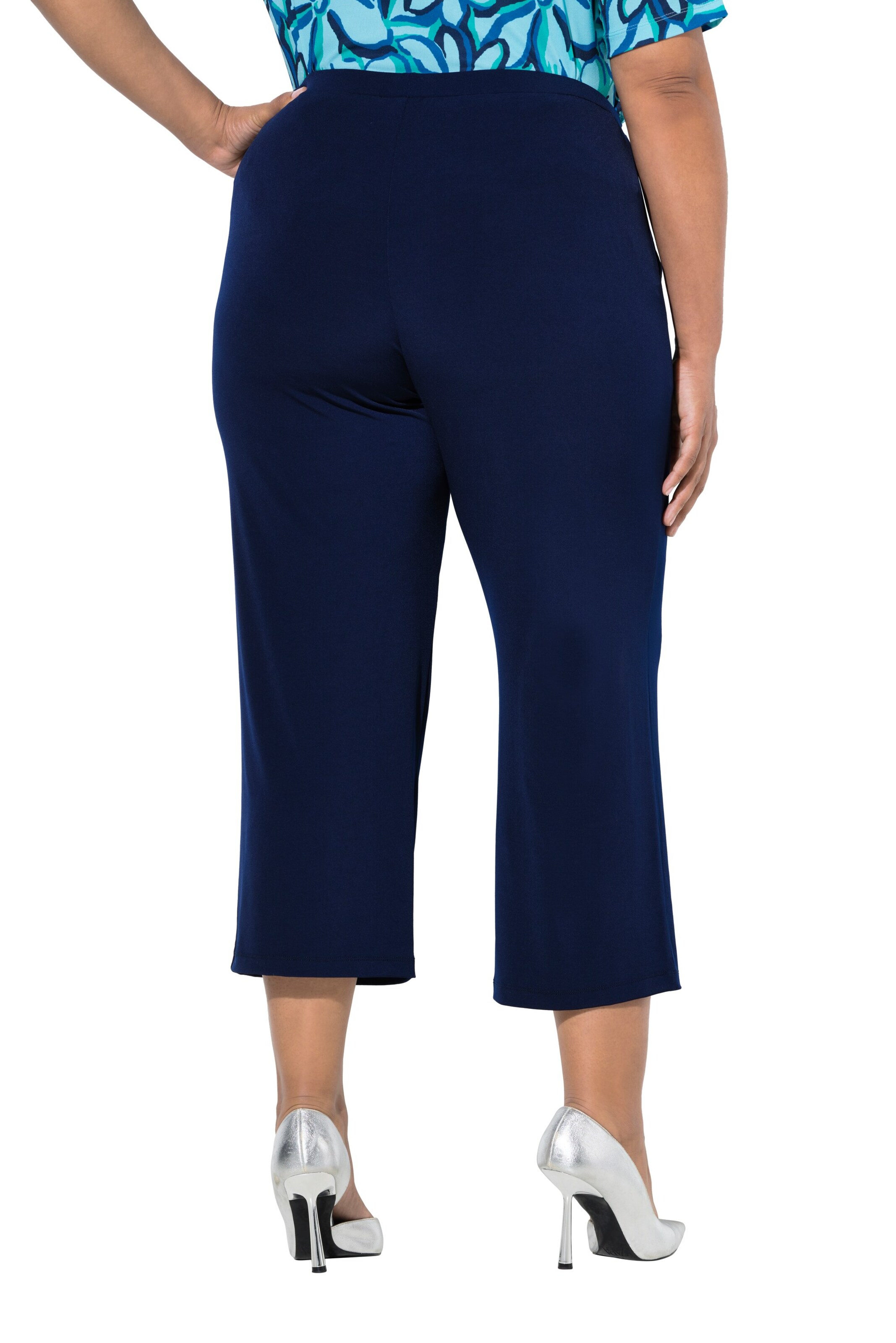Ulla Popken Regular Broek in Blauw