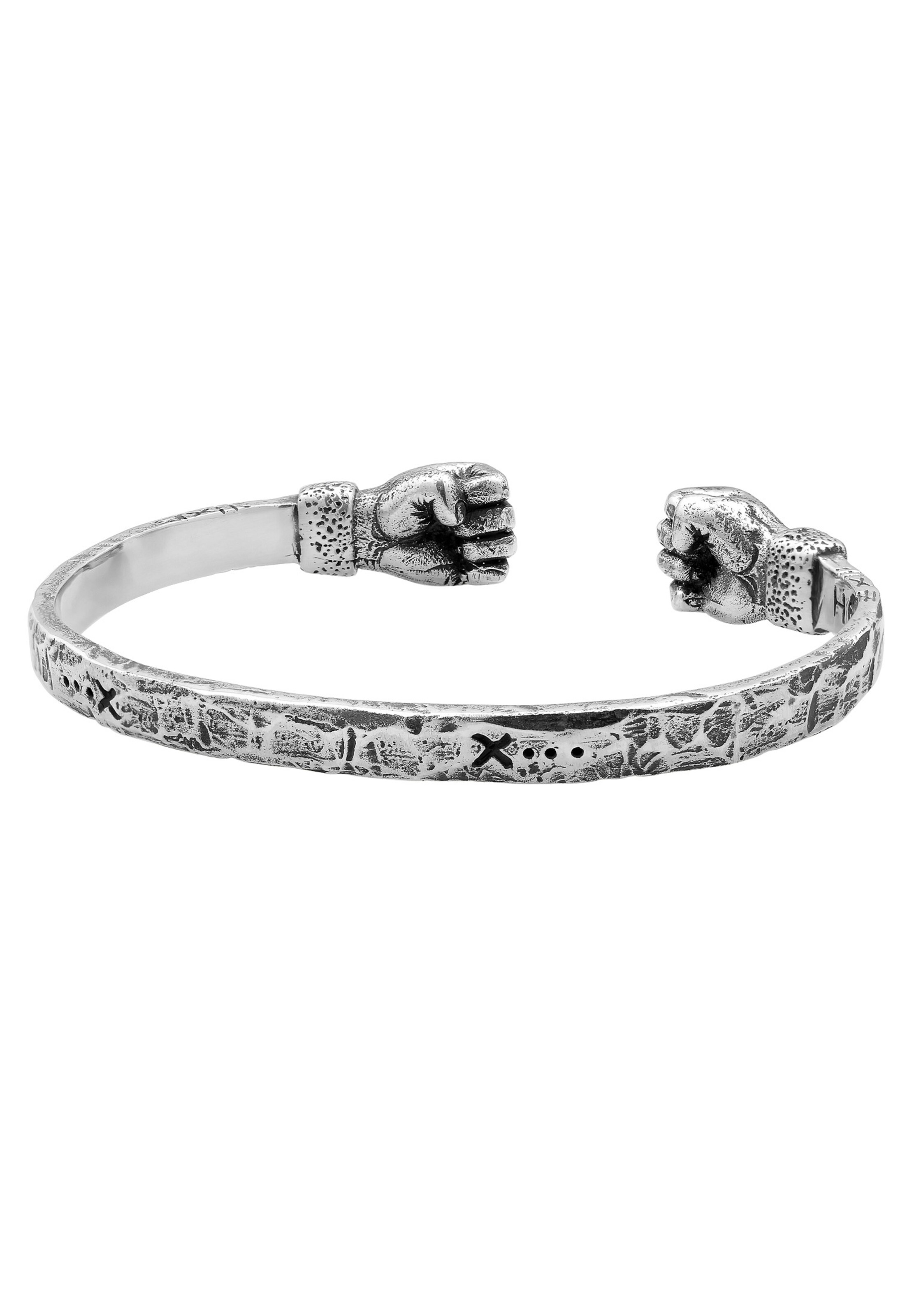 Bracelet 'Live Free' Haze&Glory en argent