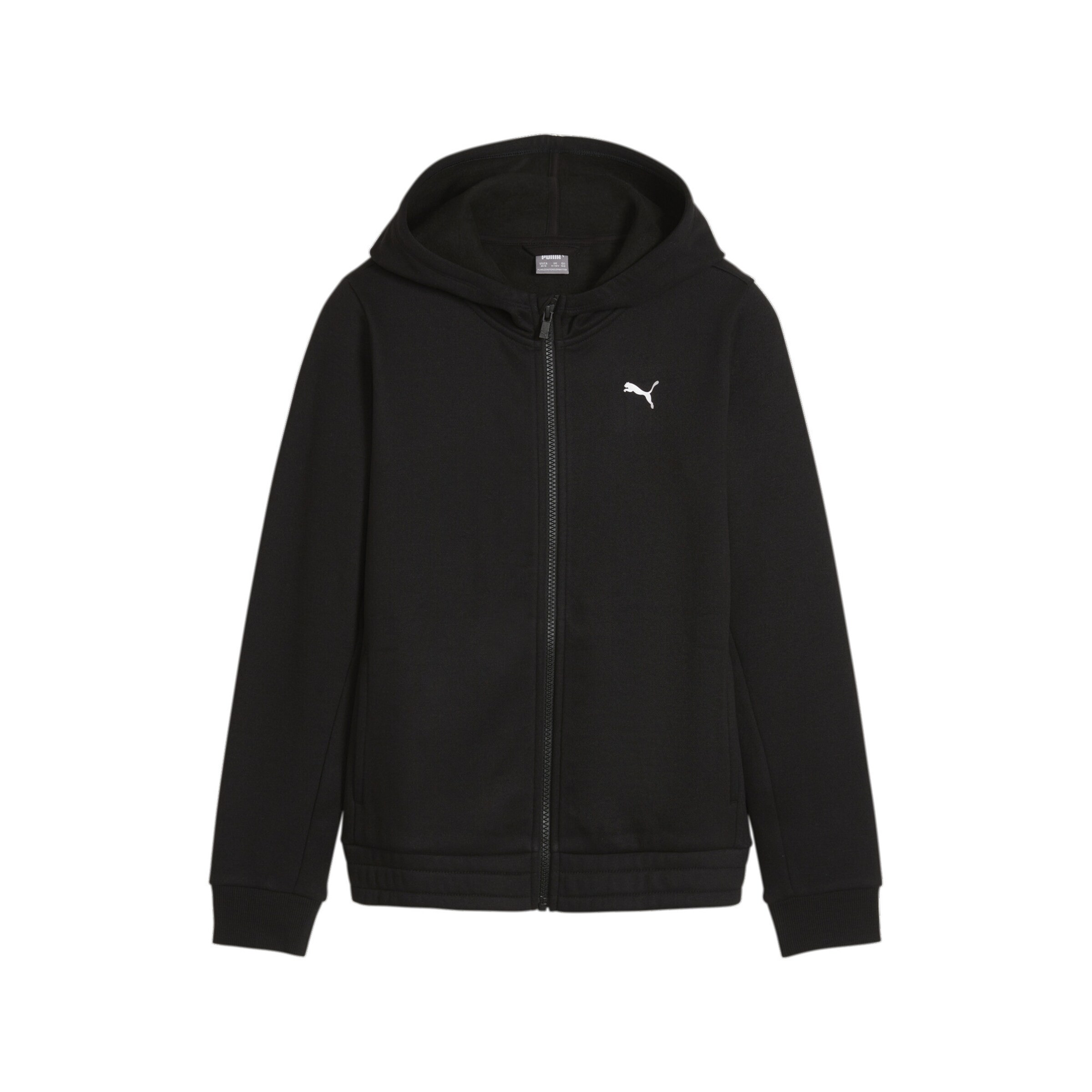 PUMA Athletic Sweatshirt 'TRAIN FAVOURITE' in Black: front