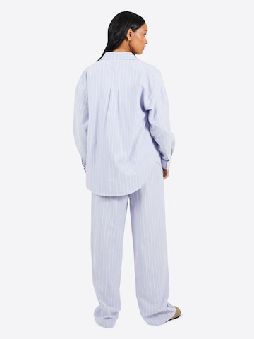 BRAVE SOUL Blouse in Blue