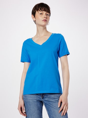 PIECES Shirt 'RIA' in Blue: front