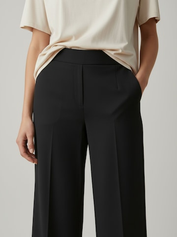 Wide Leg Pantalon à pince 'Saar' WEARABLE STORIES en noir