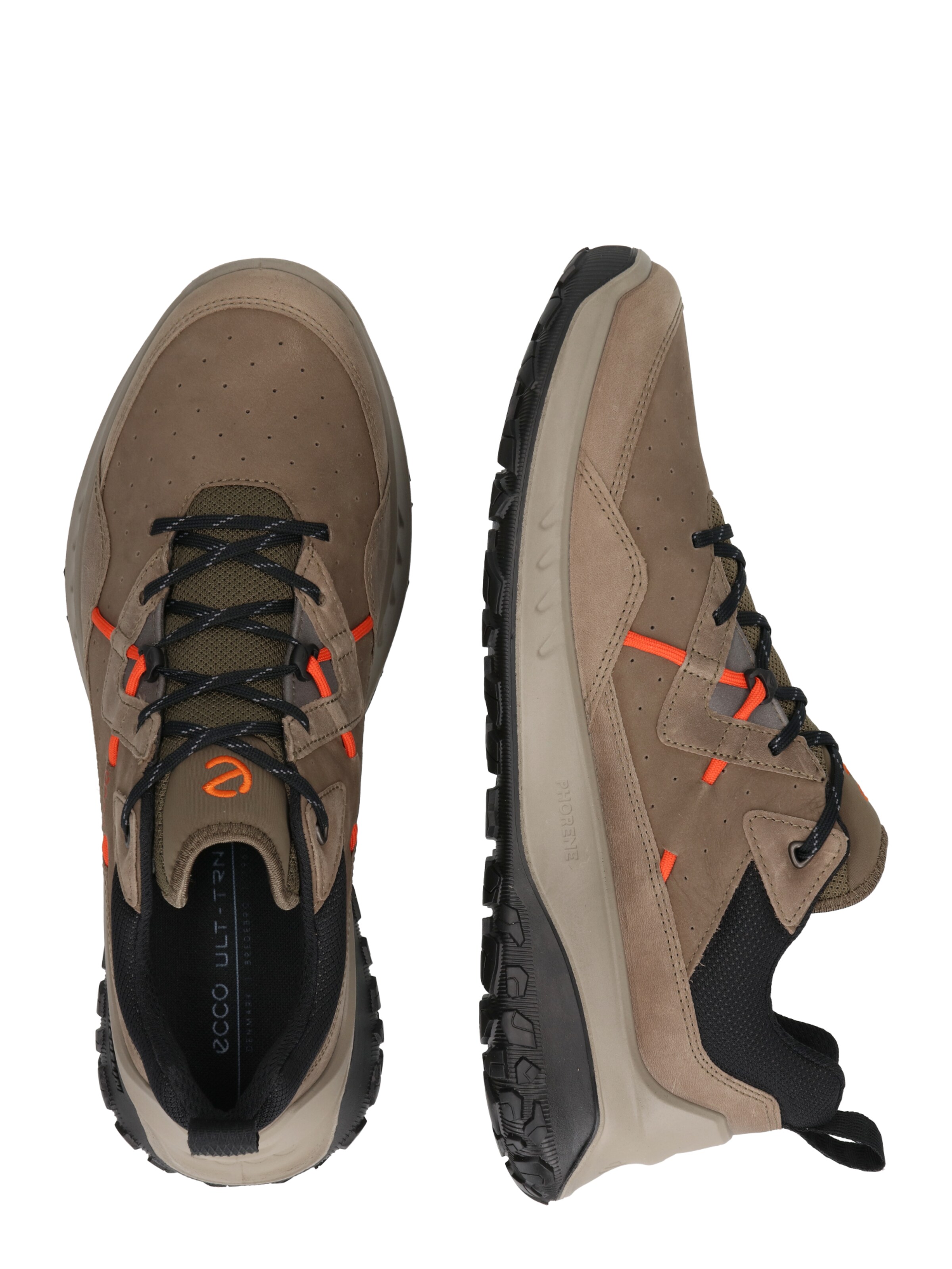 ECCO Platform trainers in Green