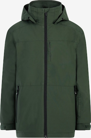 PROTEST Athletic Jacket 'PRTFlynto JR' in Green: front