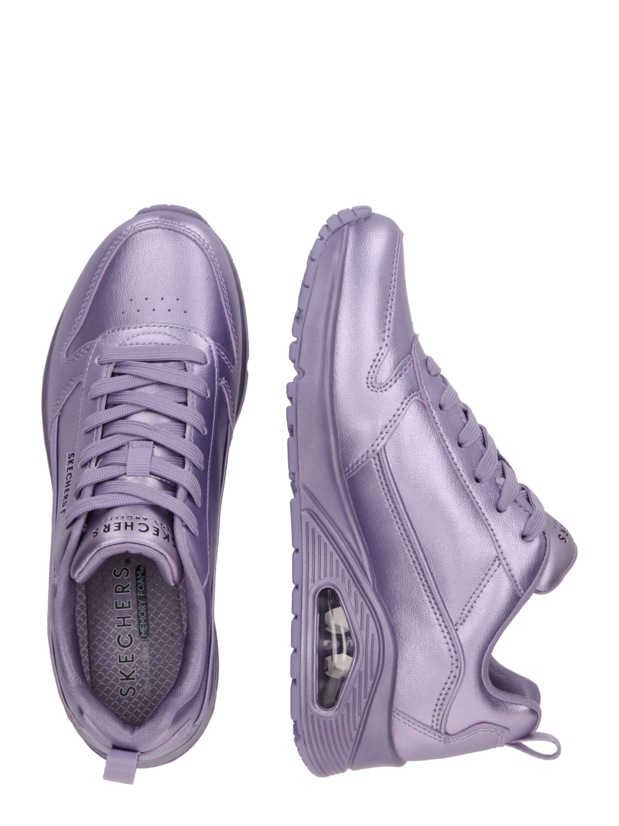 SKECHERS Sneaker 'Uno - Galactic Gal' in Lila