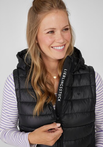 LIEBLINGSSTÜCK Bodywarmer 'Ilja' in Zwart