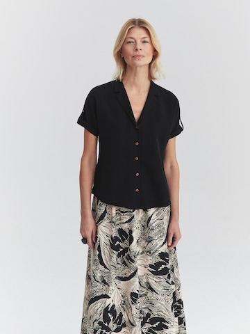 TATUUM Blouse 'Seoni' in Zwart: voorkant