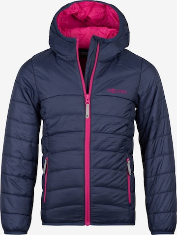 TROLLKIDS Outdoor jacket in Blue: front