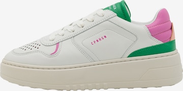 Copenhagen Studios Trampki niskie w kolorze biały: przód