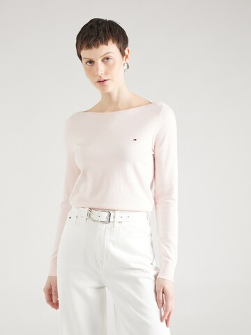 Pullover di TOMMY HILFIGER in rosa: frontale