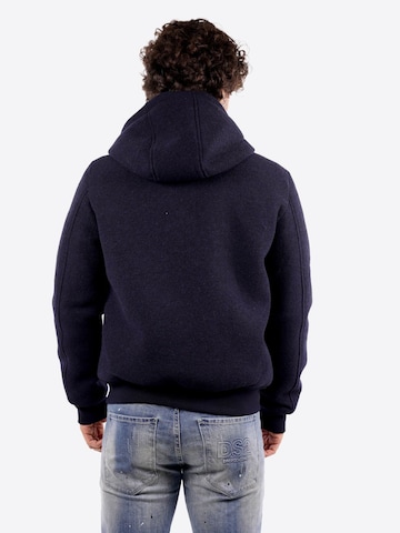 Yes Zee Winter Jacket 'Giubbotto' in Blue