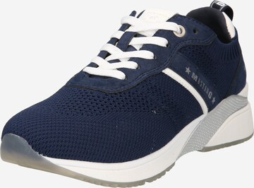 Sneaker bassa di MUSTANG in blu: frontale