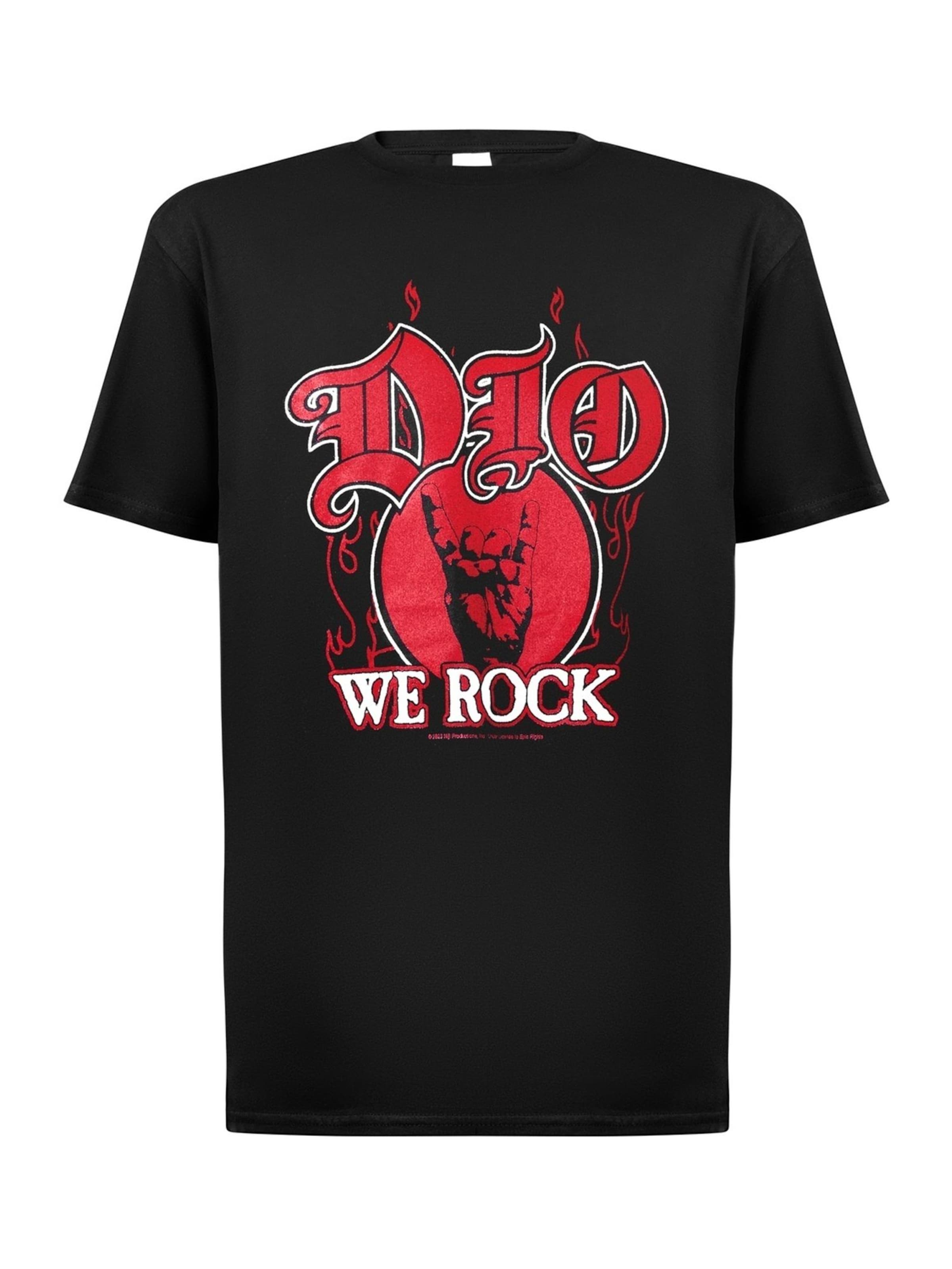 Rockshirts Shirt 'Dio  T-Shirt' in Black: front