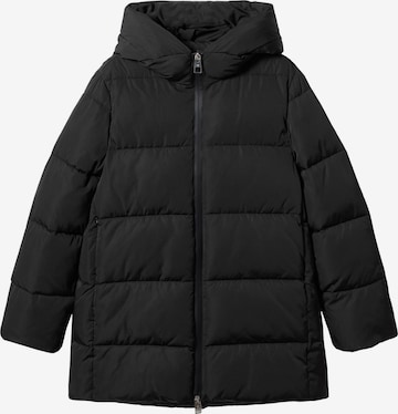 MANGO Winter Jacket 'TOKYO' in Black: front