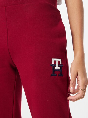 TOMMY HILFIGER Trousers in Red