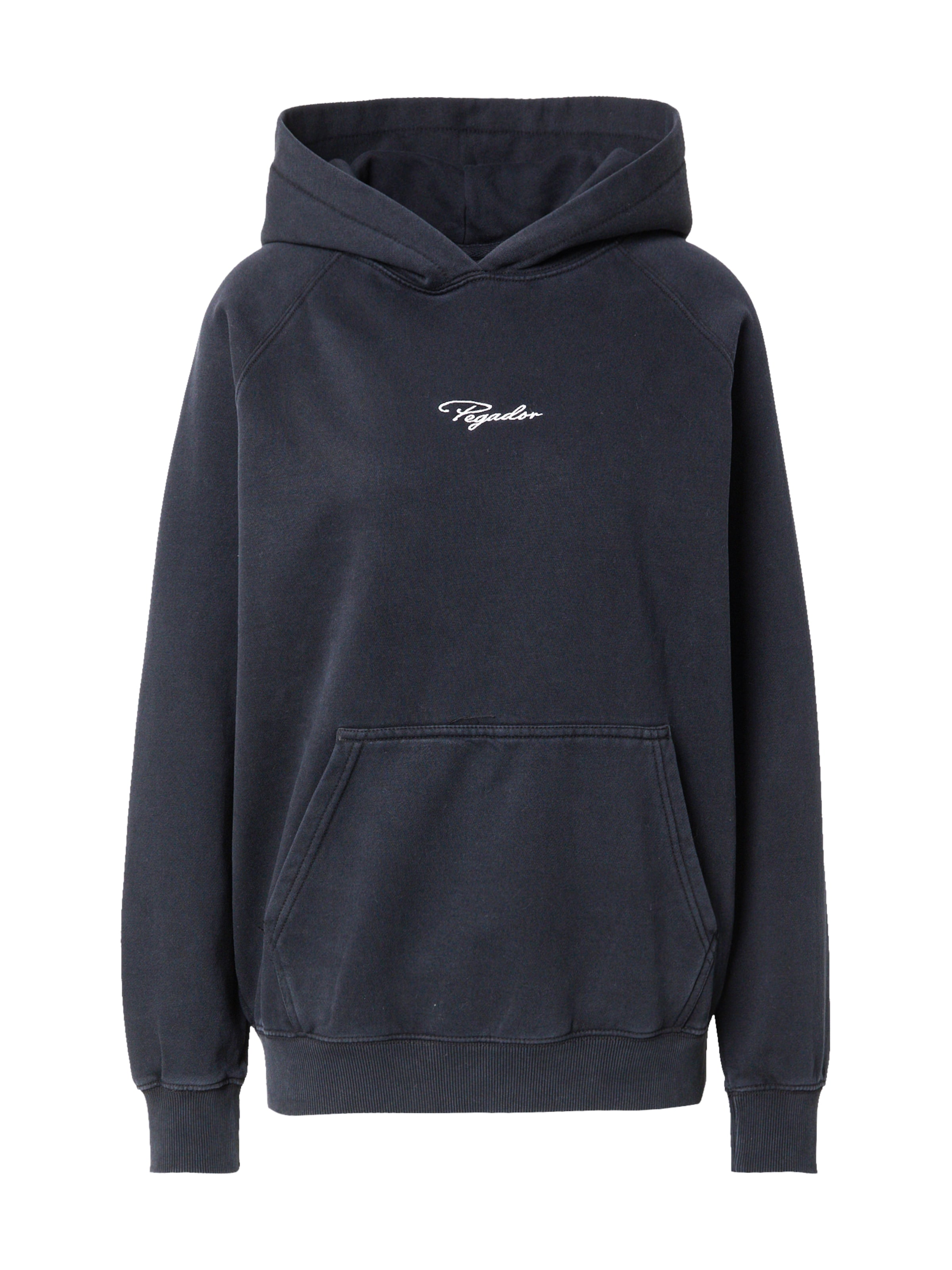 Pegador Mikina 'JURTI' – černá: přední strana